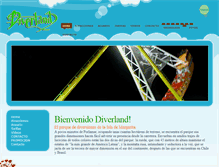 Tablet Screenshot of parquediverland.com.ve